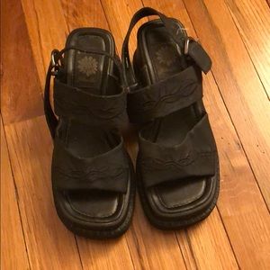 Black sandals